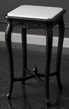 Guéridon de style Louis XV finition noire