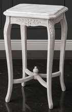 Sellette de style Louis XV sur mesure plateau marbre