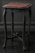 Sellette de style Louis XV porte-plante plateau marbre
