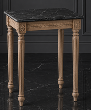 Sellette guéridon carrée de style Louis XVI sur mesure