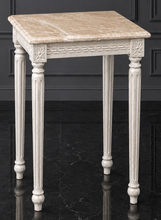 Sellette porte-plante de style Louis XVI plateau marbre