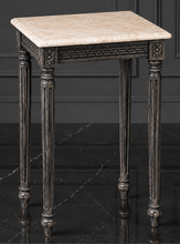 Sellette baroque Louis XVI en bois sculpté à la main