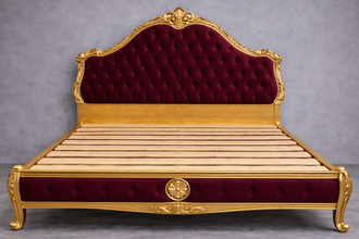 Lit Napoléon III de Style Baroque