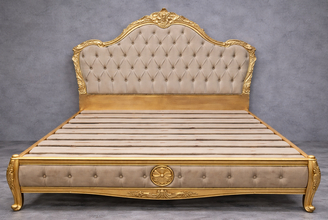 Lit Napoléon III de Style Baroque