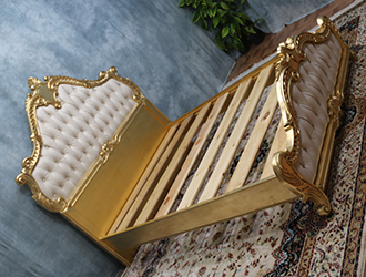 lit versailles doré