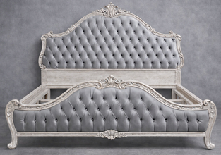 chambre lit marie antoinette style baroque