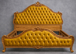 chambre lit marie antoinette style baroque