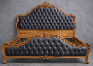 chambre lit marie antoinette style baroque