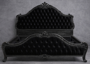 chambre lit marie antoinette style baroque