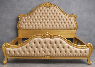 chambre lit marie antoinette style baroque