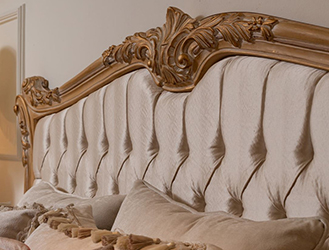 Lit de Style Baroque - Tête de Lit de Style Baroque - Modèle Cabriolet VI