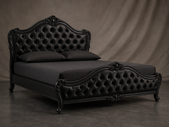 Lit baroque Marie-Antoinette fabrication artisanale sur mesure