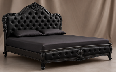 Lit baroque Napoléon III fabrication artisanale sur mesure