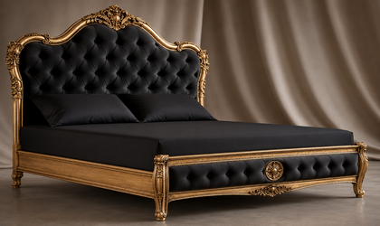 Lit baroque Napoléon III sur mesure - Les Meubles Dobois