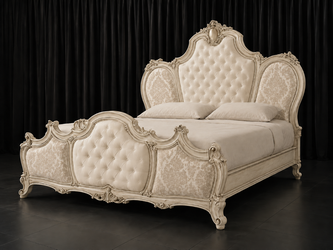 Lit baroque Versailles III de style rococo sur mesure