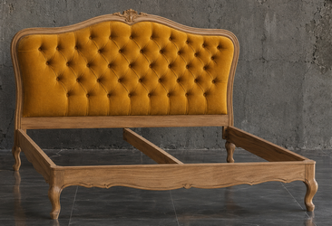 Lit baroque Louis XV pour chambre de prestige - Meubles Dobois