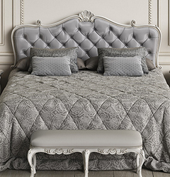 chambre Lit Cabriolet de Style XV