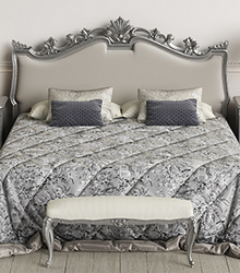 chambre Lit Cabriolet de Style XV