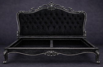 Lit Cabriolet de Style XV