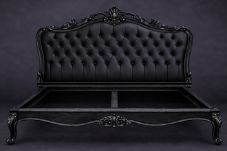 Lit Cabriolet de Style XV