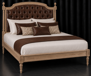 lit de style Louis XVI version simple sur mesure - Meubles Dobois