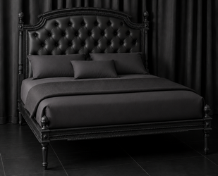 lit Louis XVI sur mesure avec finition personnalisée - Meubles Dobois