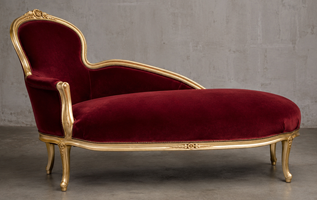 méridienne baroque louis xv