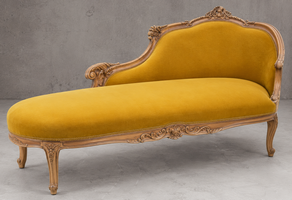 Méridienne Marie Antoinette de Style Louis XV 