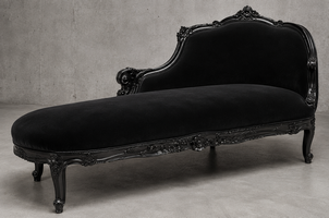 Méridienne Marie Antoinette de Style Louis XV 