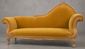 Méridienne Valentino de Style Louis XV