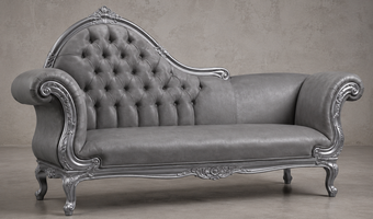 Méridienne Valentino de Style Louis XV
