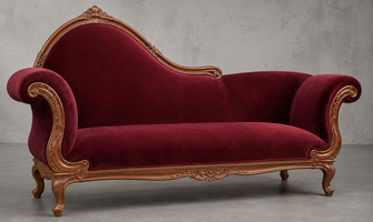 Méridienne Valentino de Style Louis XV