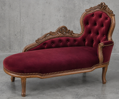 Méridienne Baroque de Style Louis XV