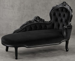Méridienne Baroque de Style Louis XV