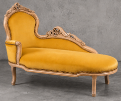 Méridienne Baroque de Style Louis XV
