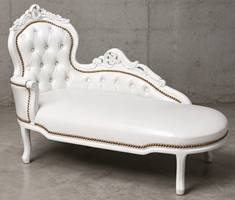Méridienne Baroque de Style Louis XV