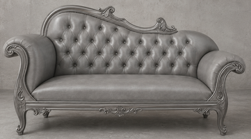 Méridienne Vague Style Baroque - Modèle 829