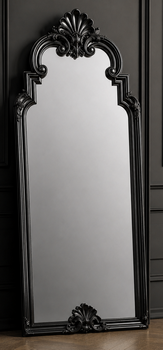 Miroir baroque doré sur mesure en bois sculpté à la main