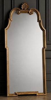 Miroir baroque doré sur mesure pour salle à manger
