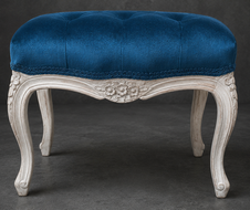 Banquettes Style Louis XV tissu beige meubles dobois