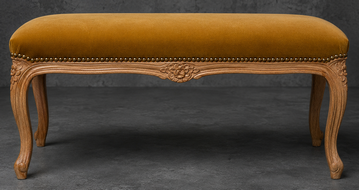Banquettes Style Louis XV bois ivoire meubles dobois
