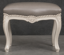 Bancs Style Louis XV tissu velours vert meubles dobois
