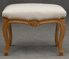 Bancs Style Louis XV bois laqué noir meubles dobois