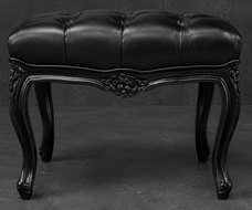 Bouts de Lit Style Louis XV bois blanc laqué meubles dobois
