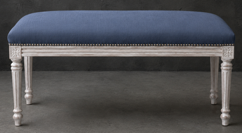 Banquettes Style Louis XVI bois merisier meubles dobois