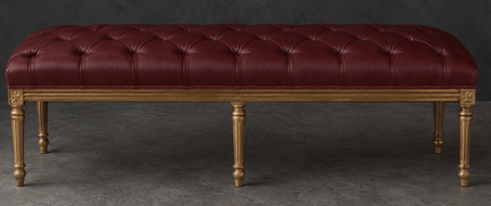 Bancs Style Louis XVI bois argenté meubles dobois