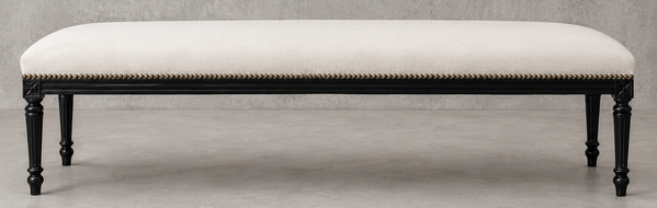 Bancs Style Louis XVI bois crème meubles dobois