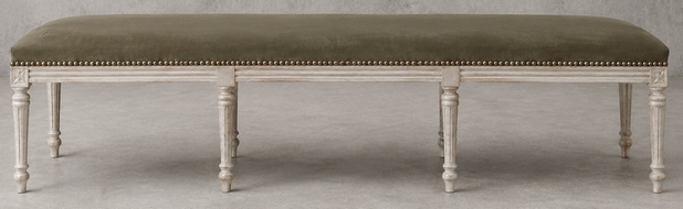 Bouts de Lit Style Louis XVI bois noir meubles dobois