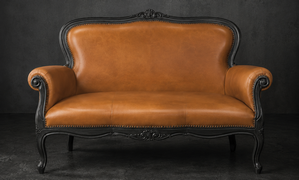 Canapé Cabriolet de Style Louis XV 