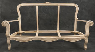 carcasse canapé louis xv baroque